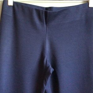 NWOT Ladies pull on skinny no pocket dark blue pant sz S 28” inseam